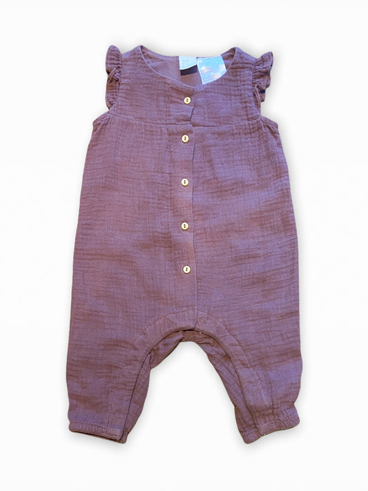 2-4 M Maroon playsuit